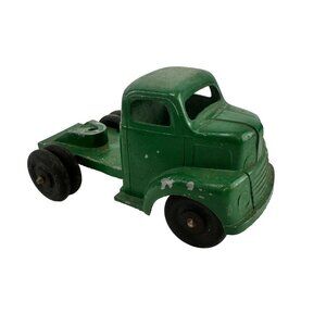 RalsToy Metal Toy Tractor Trailer Green